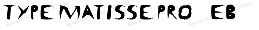 Type Matisse Pro-EB字体转换